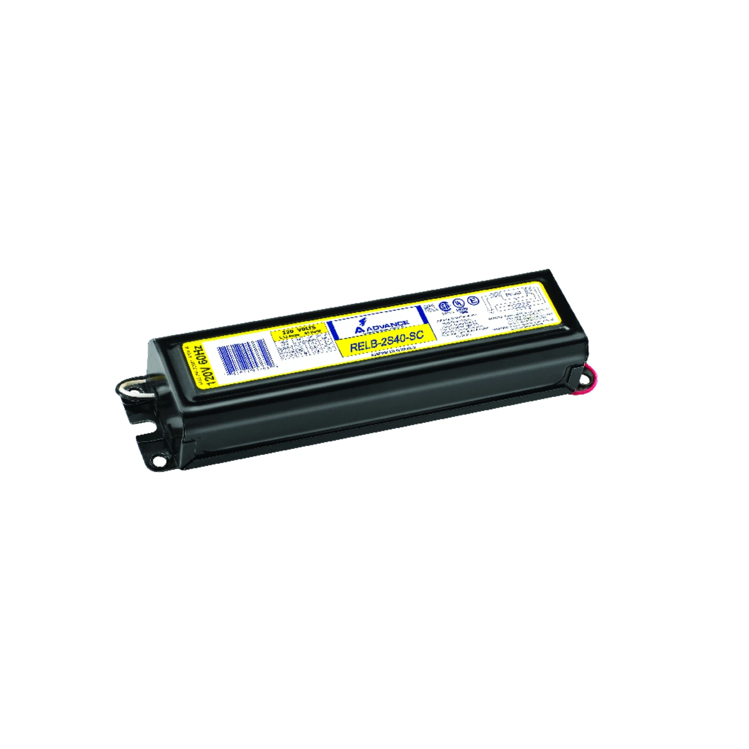 Advance Rapid Start 40w 120v Electronic Ballast For 1 Or 2 T12 Lamps