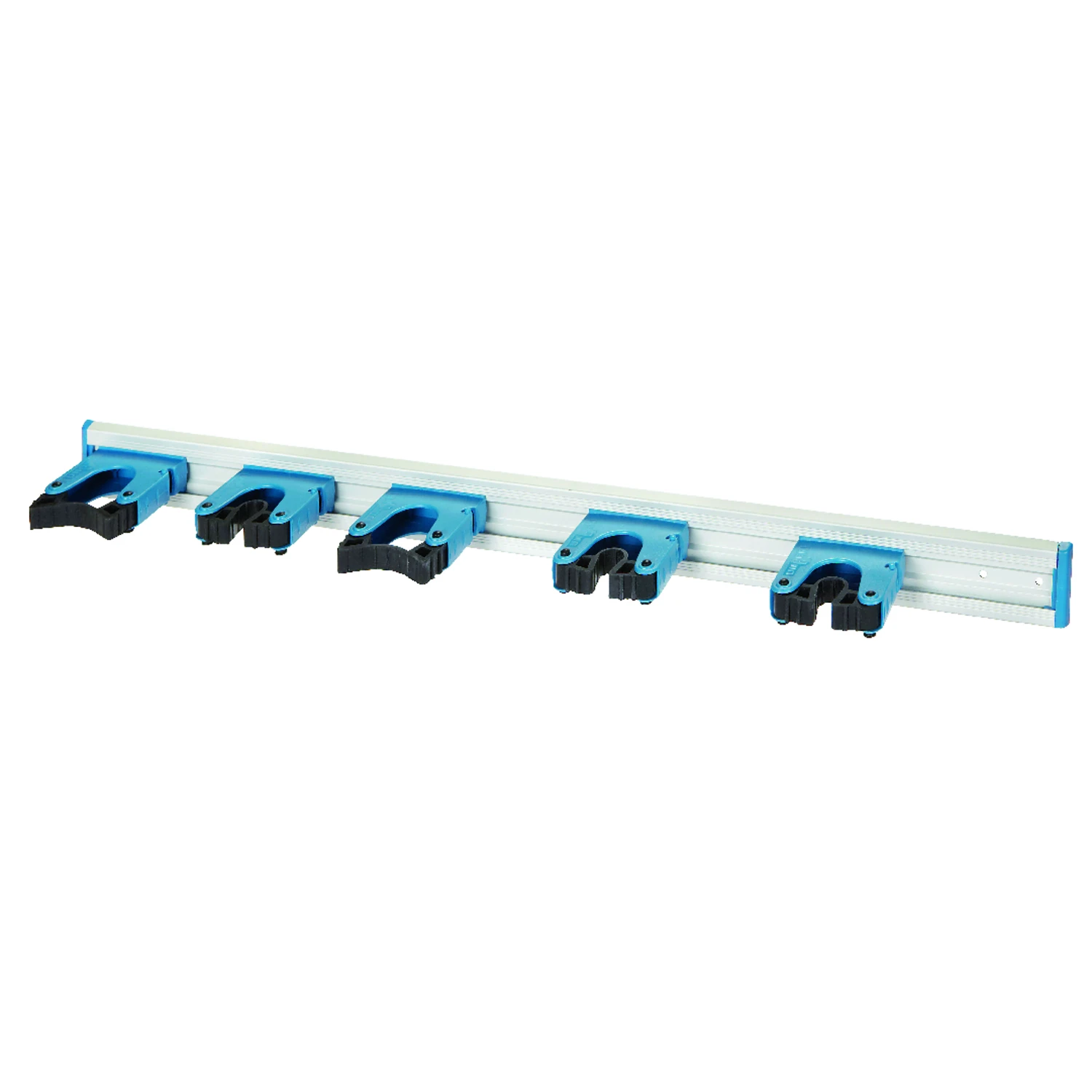 28 In. Pro Hand Held & Long Handle Tool Rack With 5 Adjustable Brackets