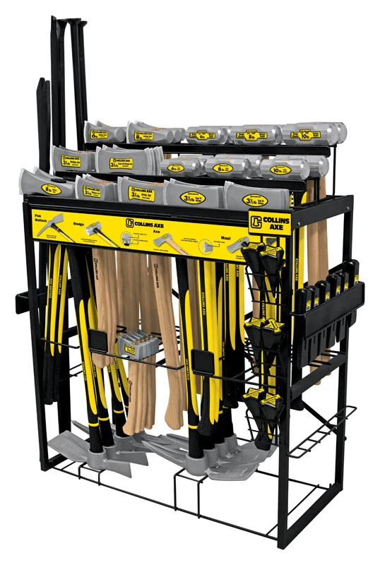 48 Inch Free-standing Steel Display Rack For Striking Tools - Model R-himp-3