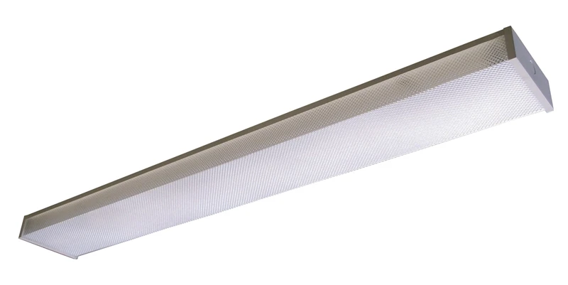 4-Foot T8 Two-Lamp Utility Wrap Fixture for Fluorescent Lighting