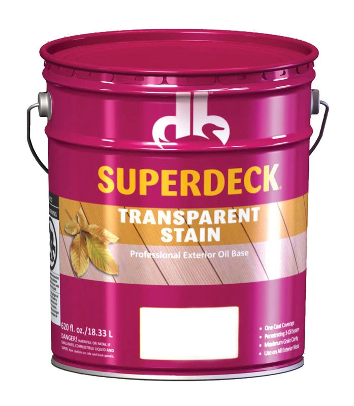 5-gallon Superdeck Transparent Stain And Sealer For Exterior Wood