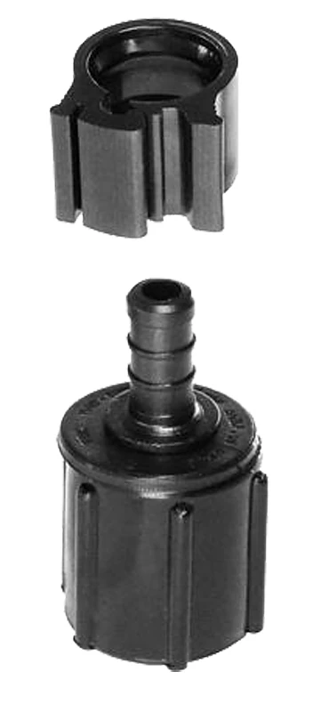 Pexlock 3/8 In X 1/2 In. Fpt Poly-alloy Pex Coupling With Clamp