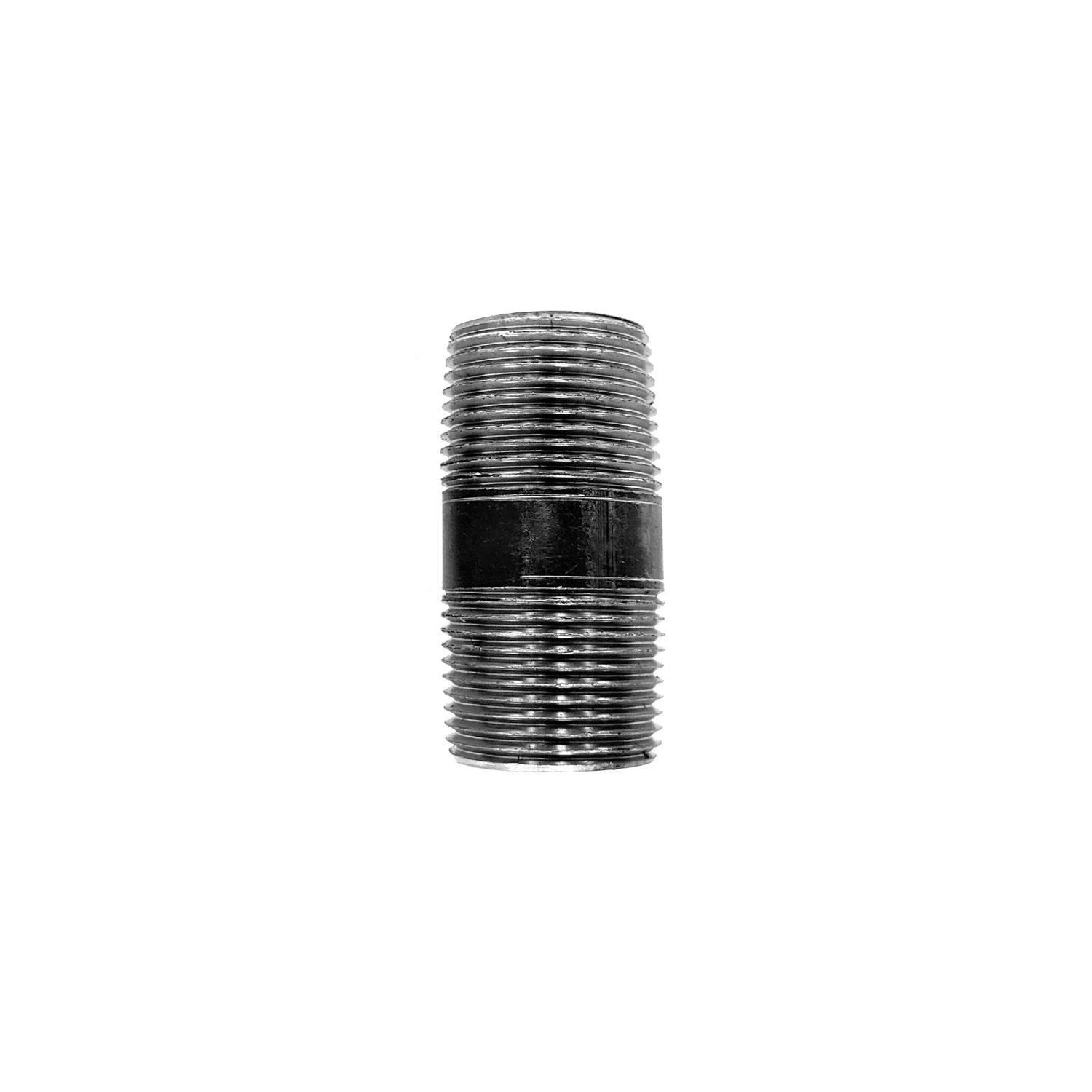 Three Quarter Inch by Two Inch Black Steel Pipe Nipple