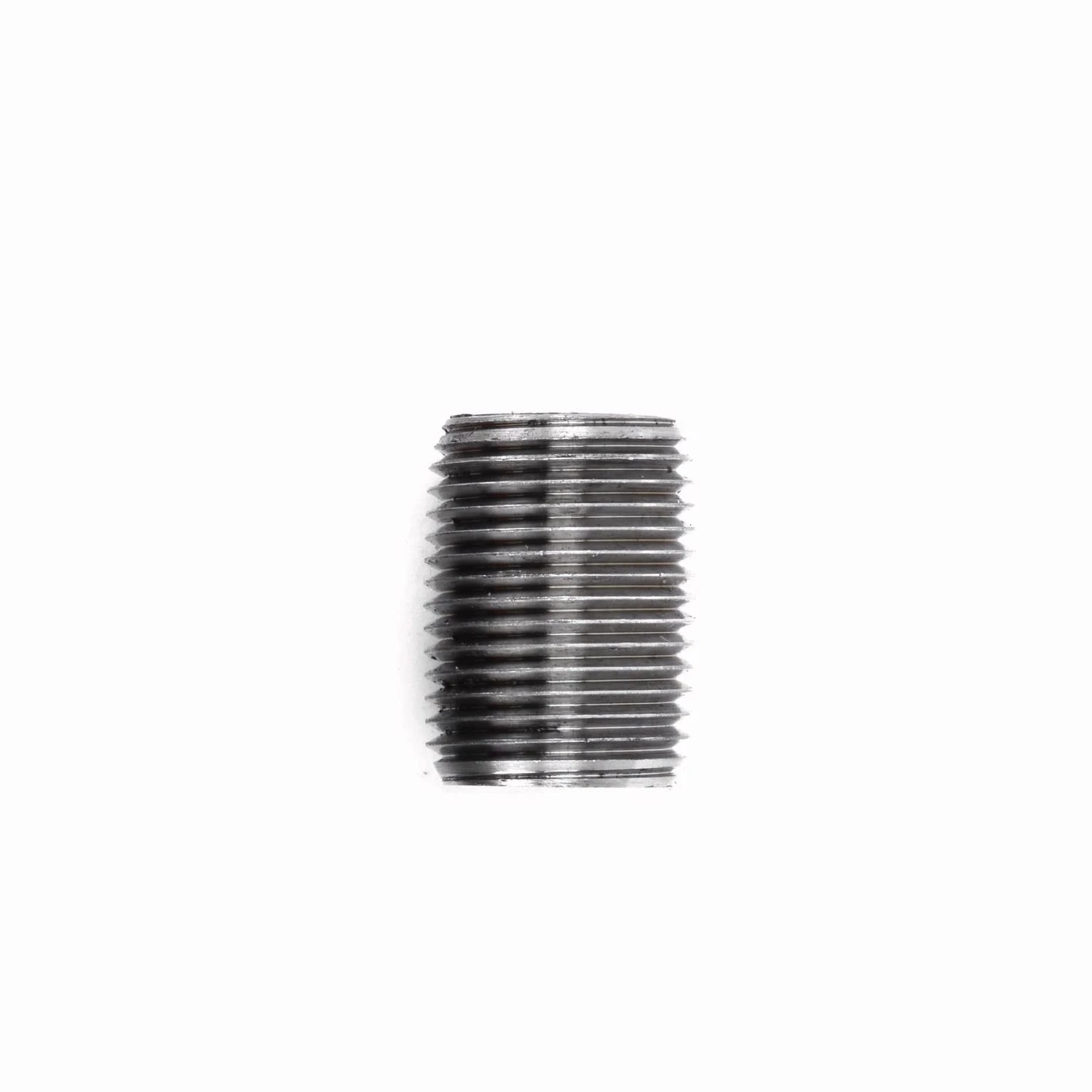 3/8 Inch by Close Black Steel Pipe Nipple