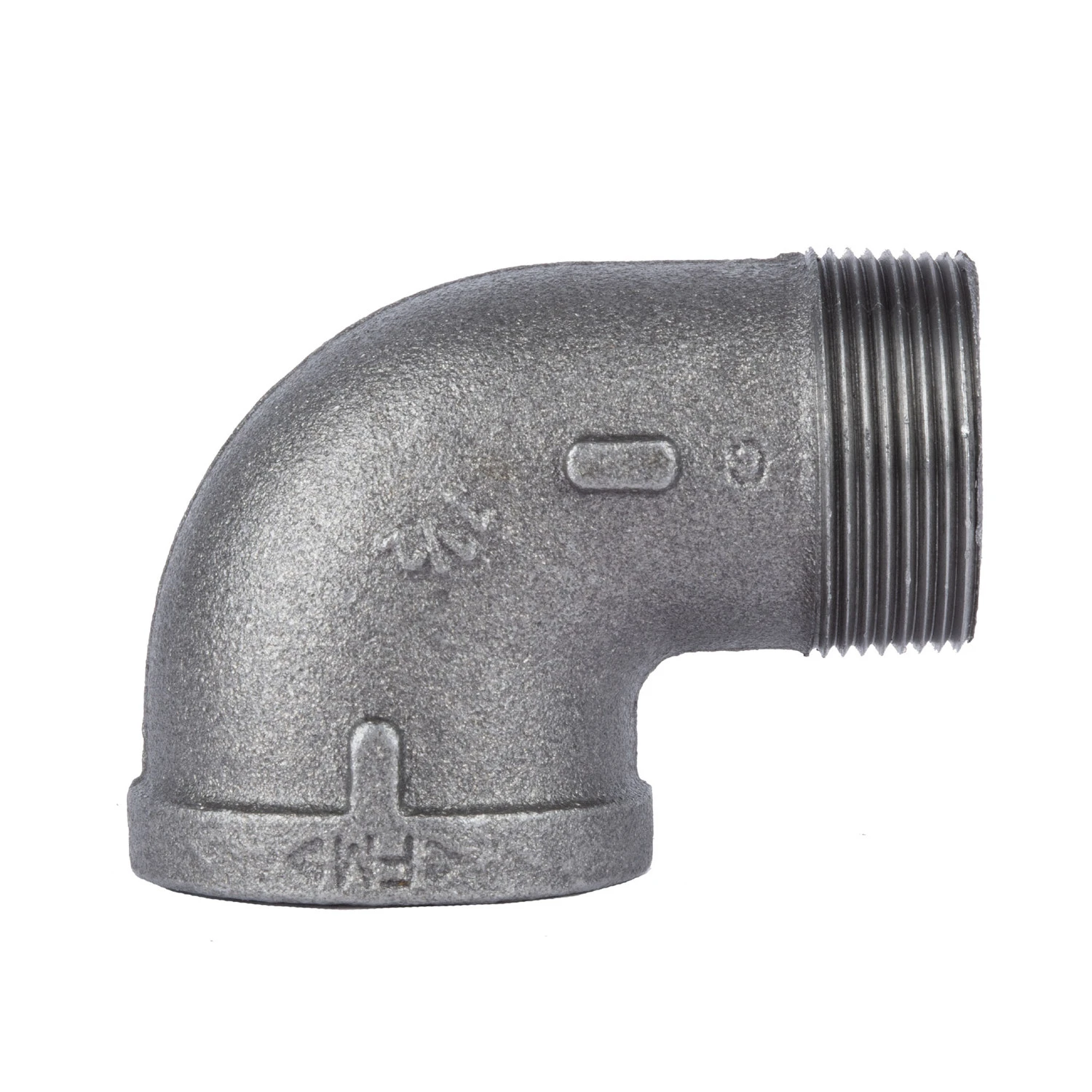 1-1/4 In. Mip X 1-1/4 In. D Fip Black Malleable Iron 90 Degree Street Elbow