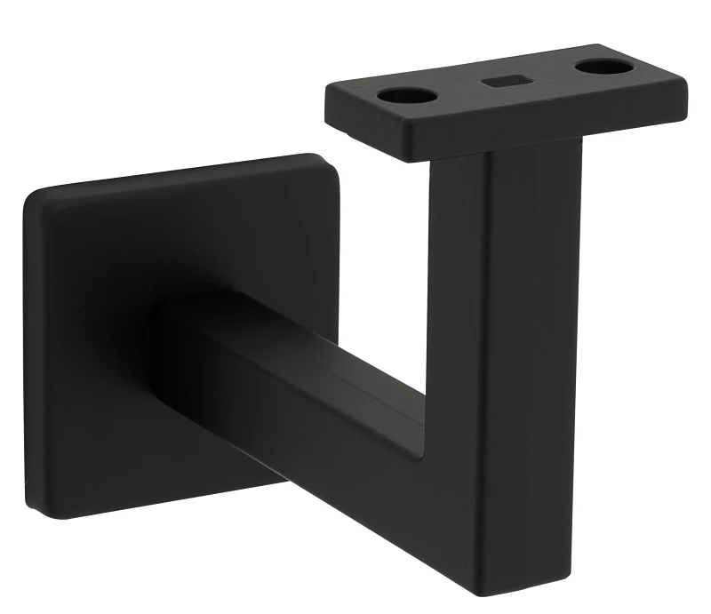 3-5/16 In. Matte Black Reed Handrail Bracket N830-524