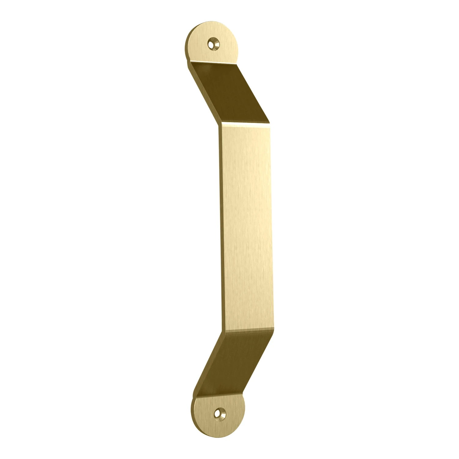 National V1000 10 In. Brushed Gold Charleston Interior Barn Door Pull Handle