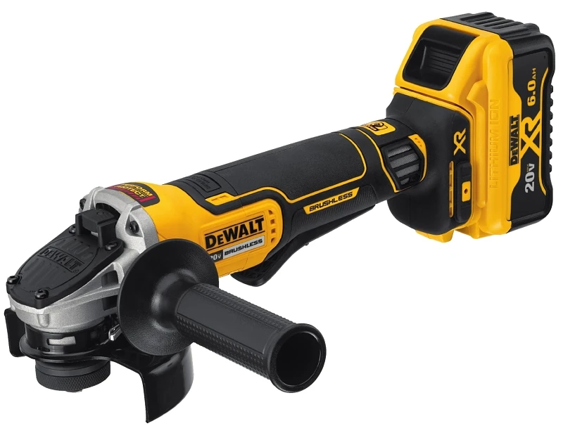 20v Max Xr Brushless Cordless 4-1/2 In. Angle Grinder Kit With Kickback Brake
