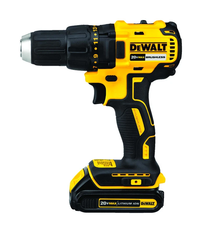 20-volt Max Compact Drill/driver Kit With Brushless Motor And 2 Lithium-ion Batteries
