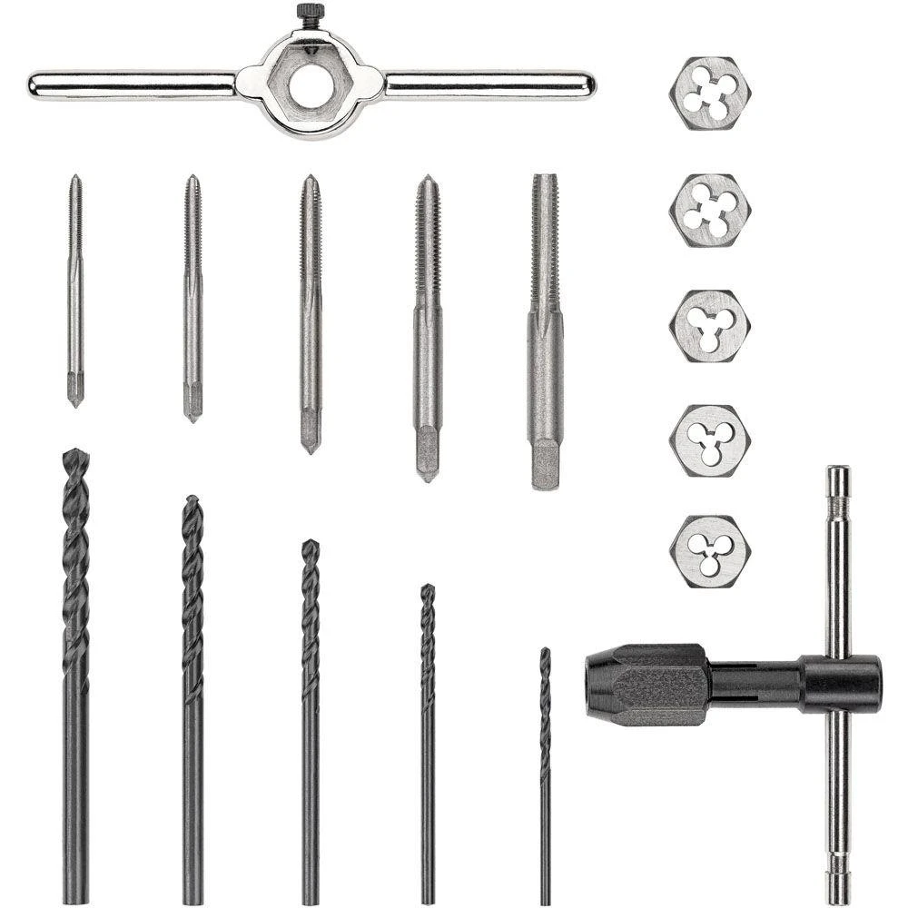 17-Pc. Metric Tap & Die Set