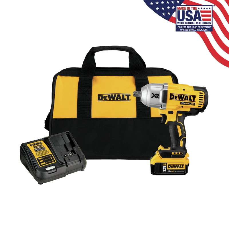 20v Max Xr 1/2 In. Cordless Brushless Impact Wrench Kit With Battery & Charger