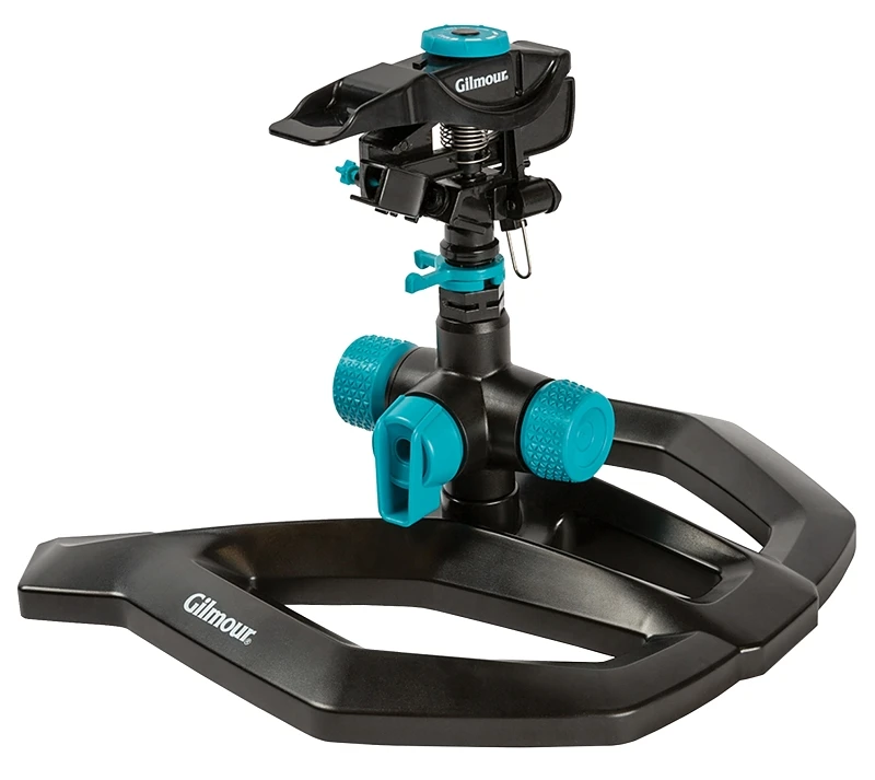 Gilmour Plastic Impact Sprinkler with On/Off Base