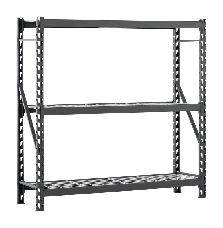 Edsal 72 In. H X 77 In. W X 24 In. D Steel Shelving Unit