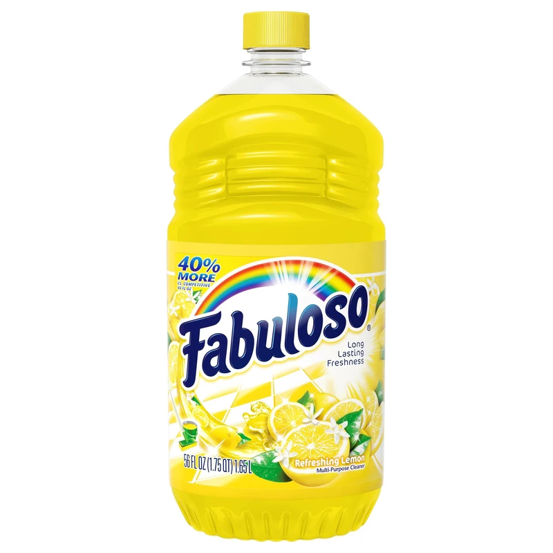 Lemon Scent All Purpose Cleaner Liquid 56 Oz - Multi-purpose Cleaning Power