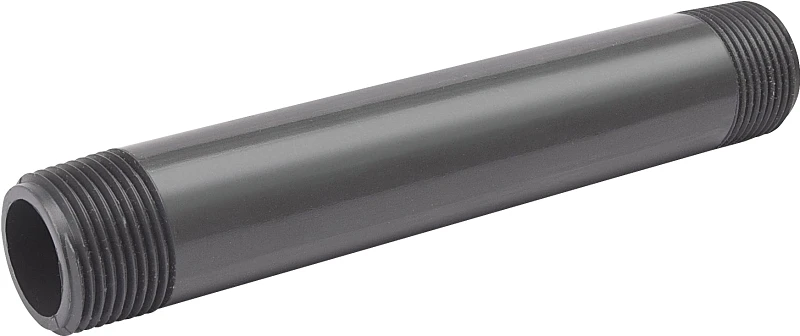 Schedule 80 Polyvinyl Chloride Pipe Nipple, Three Quarter Inch by Thirty Six Inch