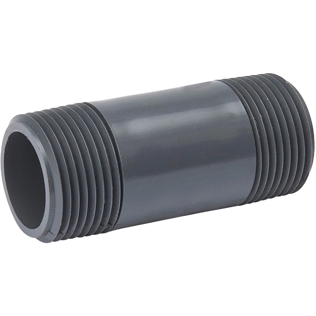 Schedule 80 PVC Pipe Nipple, 1-1/4 x 3 In.
