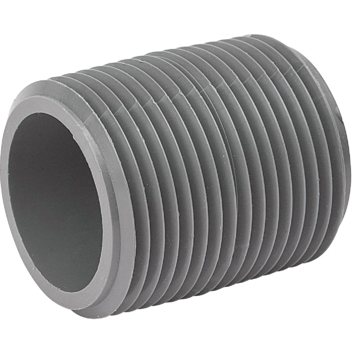 Schedule 80 PVC Pipe Nipple, 1-1/4 In. x Close