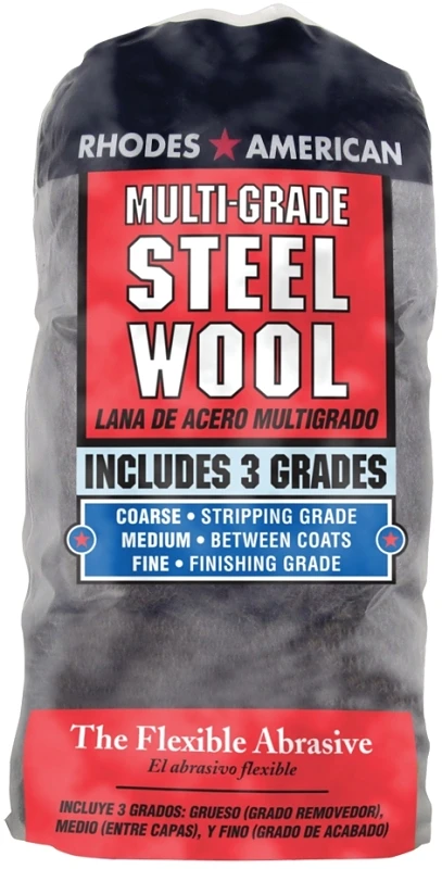Steel Wool Pads Assorted 12 Pk - 4 Each Of Coarse, Medium, Fine