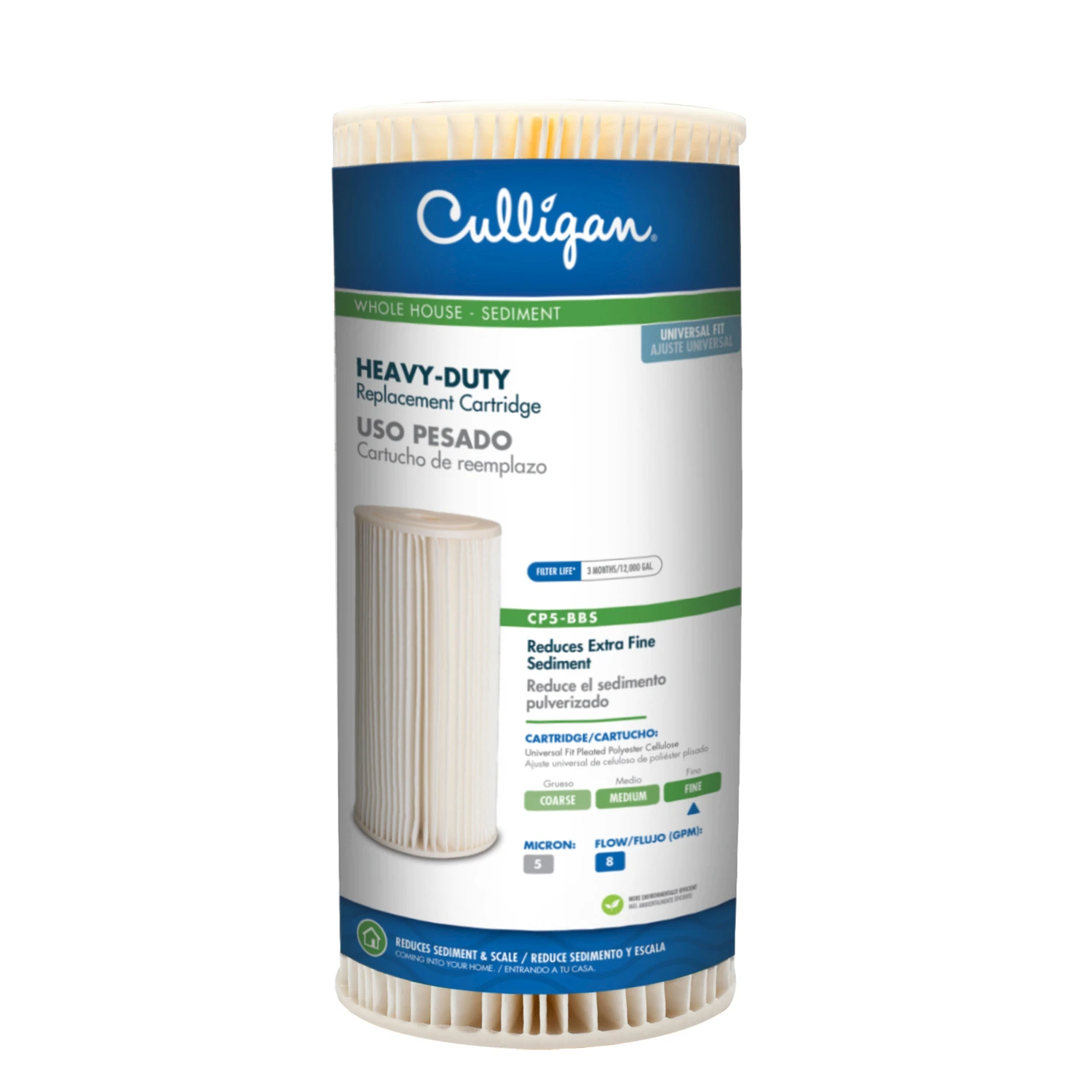 Cp5-bbs Heavy Duty Sediment Whole House Water Filter Cartridge