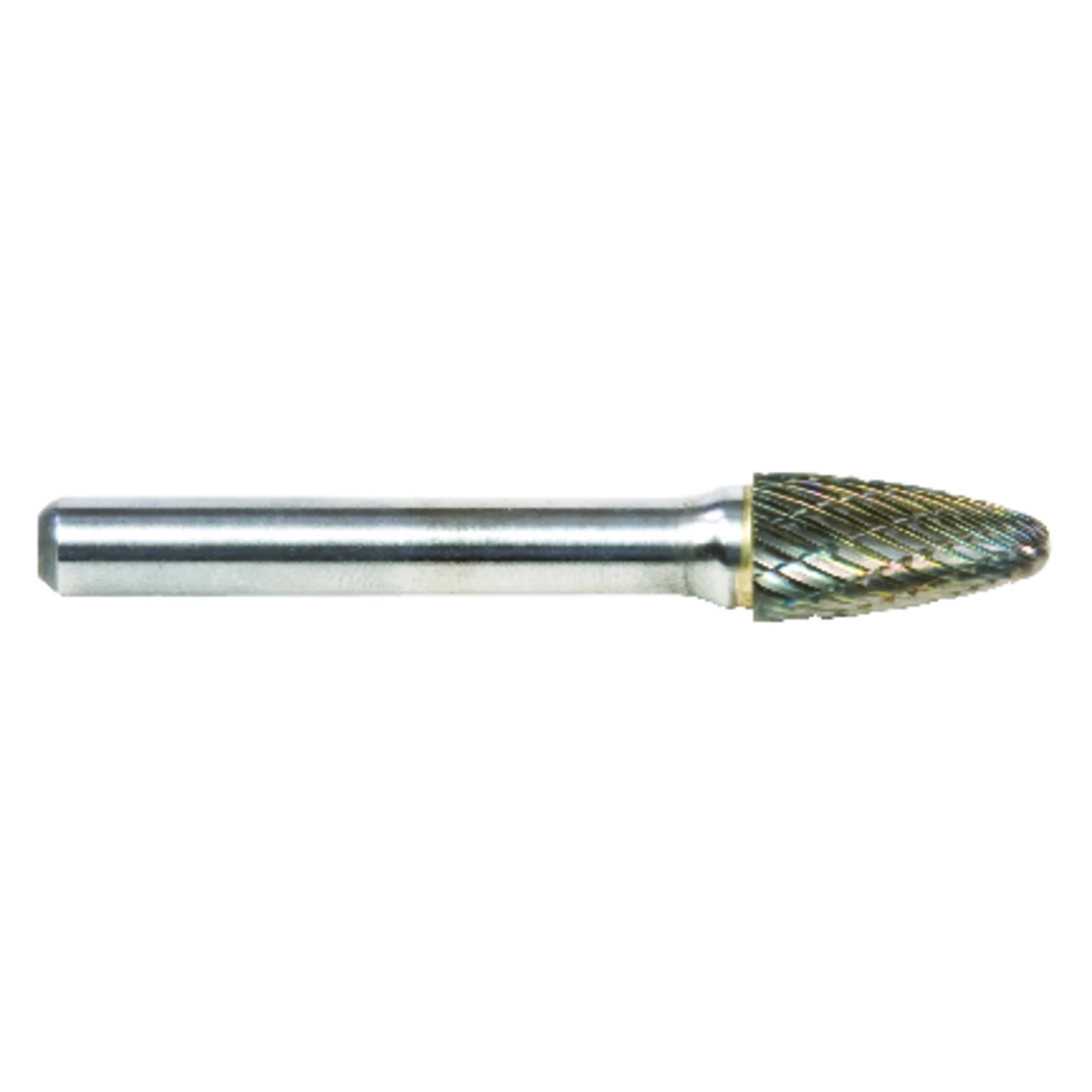 Tungsten Carbide Burr, 3/8" Tree Radius, Sf-3, 1/4" Shank, 70,000 Rpm