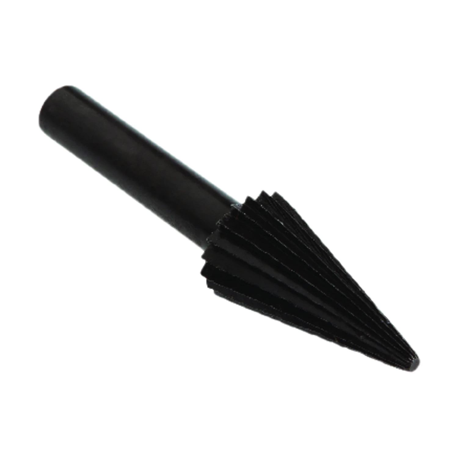 1/2 In. Diameter X 1 In. Length Conical Rotary File With 1/4 In. Shank