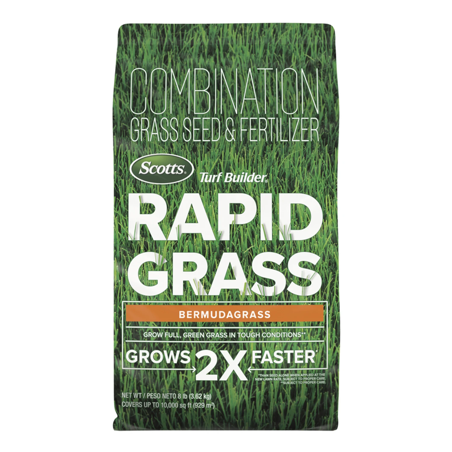 Turf Builder Rapid Grass 8 Lb. Bermudagrass Seed & Fertilizer Combination