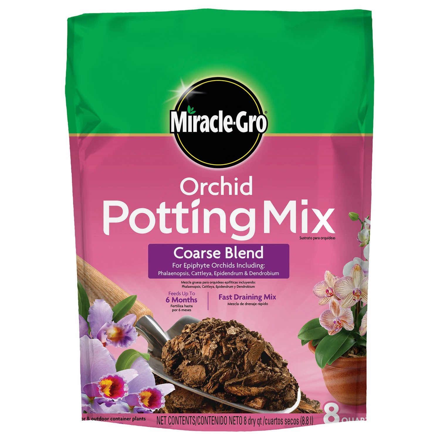 8 Qt. Coarse Blend Orchid Potting Mix For Epiphyte Orchids