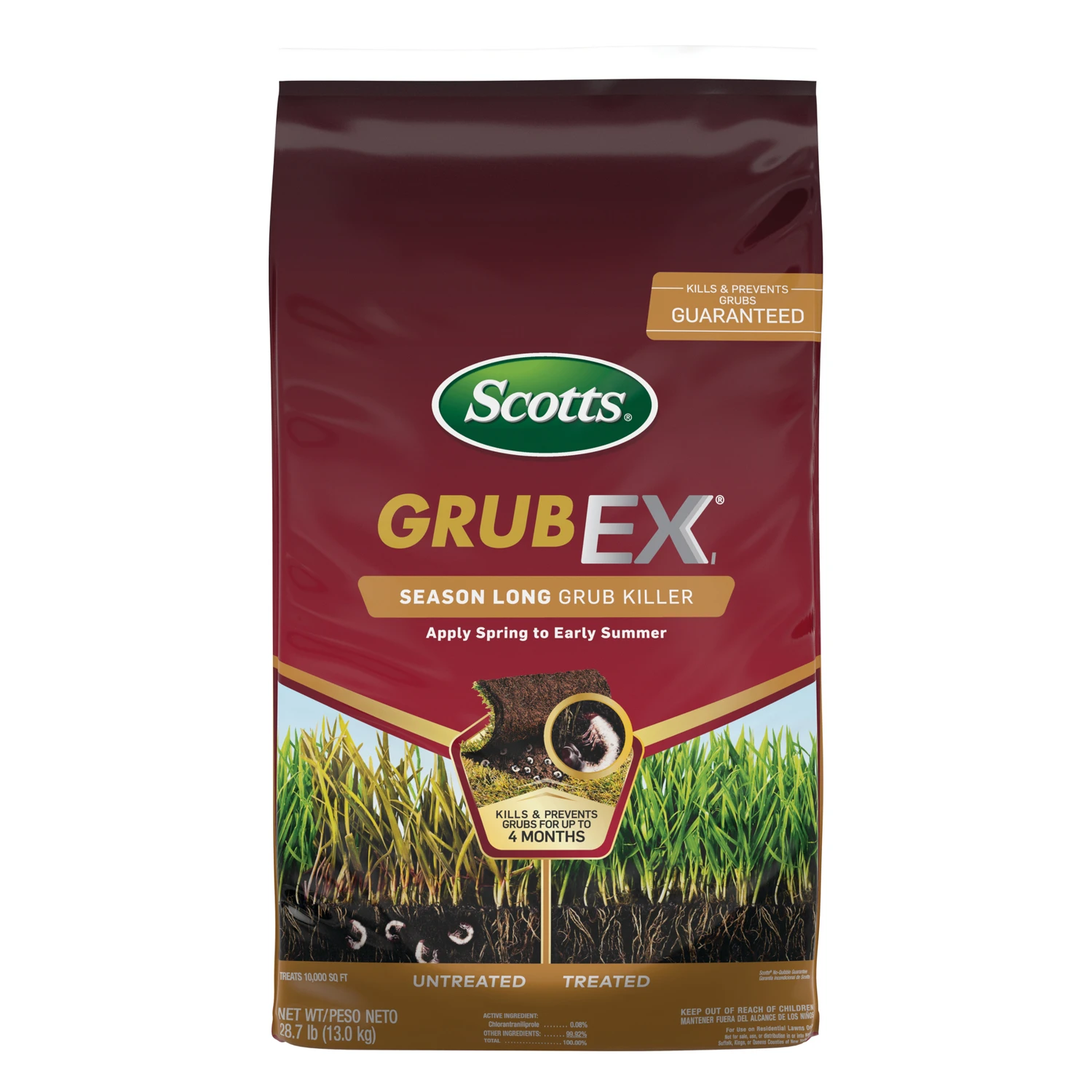 Grubex Grub And Insect Control Granules 28.87 Lb - Season Long Protection