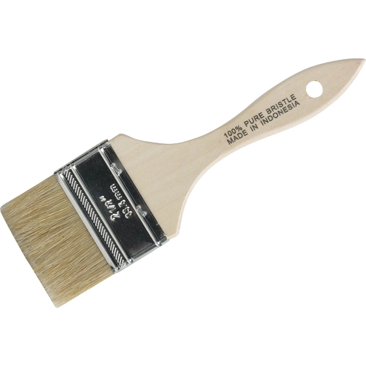 2-1/2 Inch Flat Chip Natural Bristle Paint Brush Cb-25 For Oil-based Paints