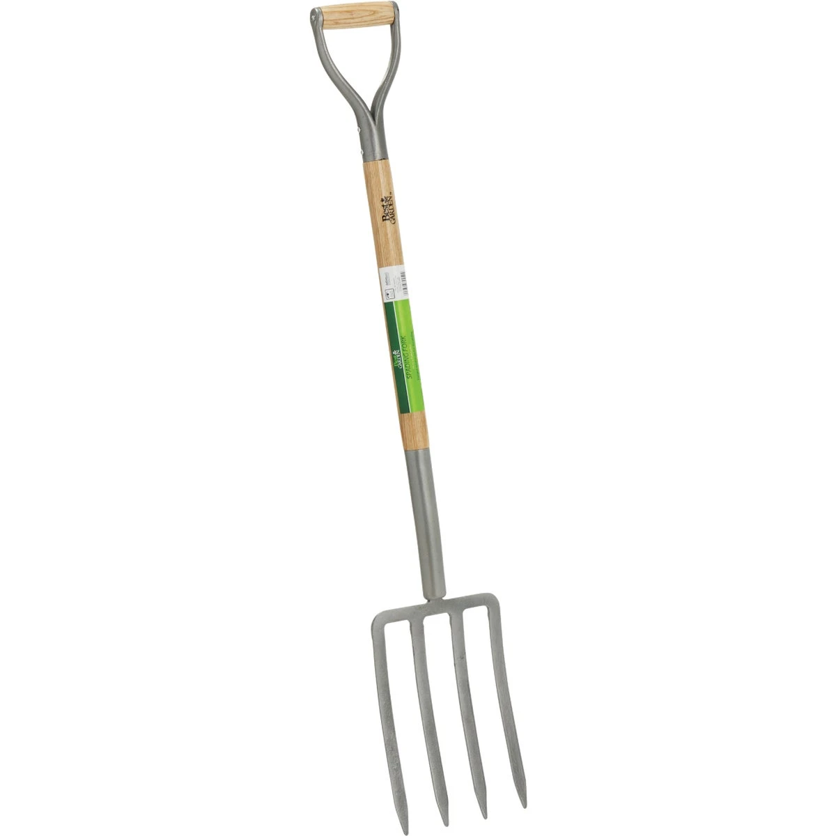 4-tine 30 Inch Spading Fork With Hardwood Handle And D-grip