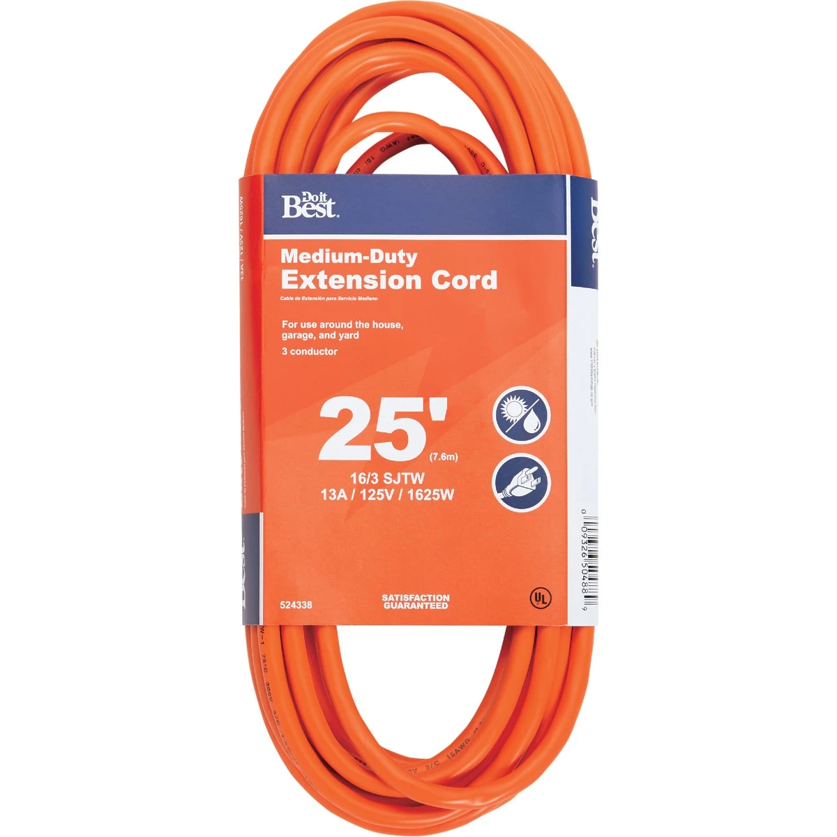 EXTENSION CORD 25' 16/3