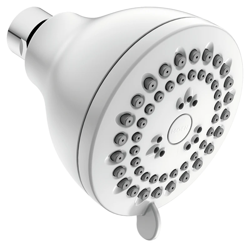 Adler 23026epw 4-spray Standard Showerhead, 3 Inch Diameter, Glacier Finish