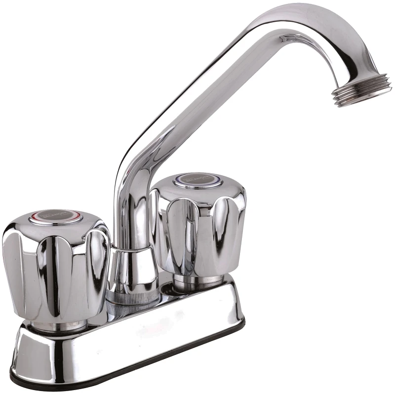 Belanger Polished Chrome 2-handle Utility Faucet With Swivel Spout Model 3040w