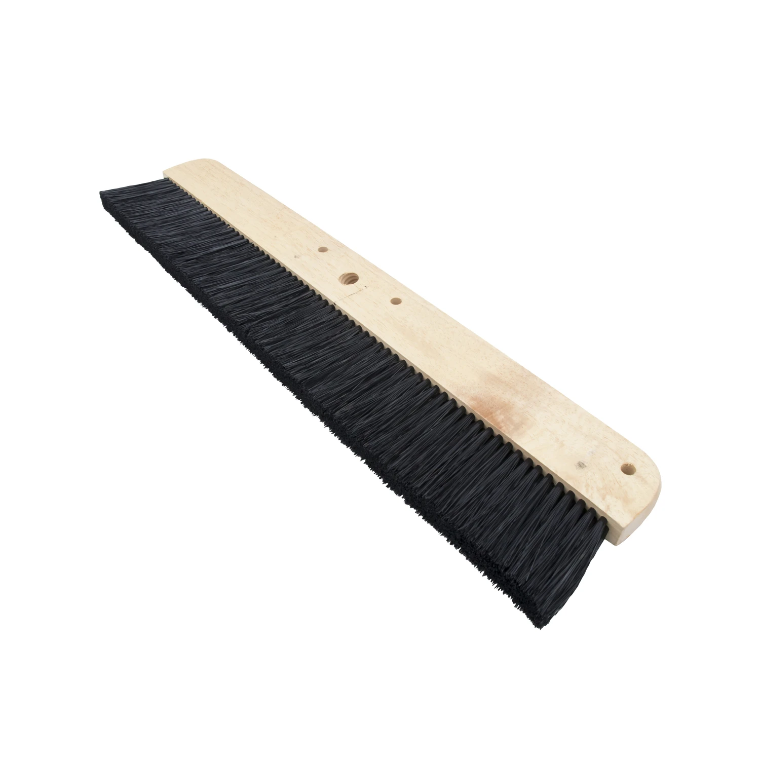 24-Inch Concrete Broom with Durable Bristles for Outdoor Surface Cleaning