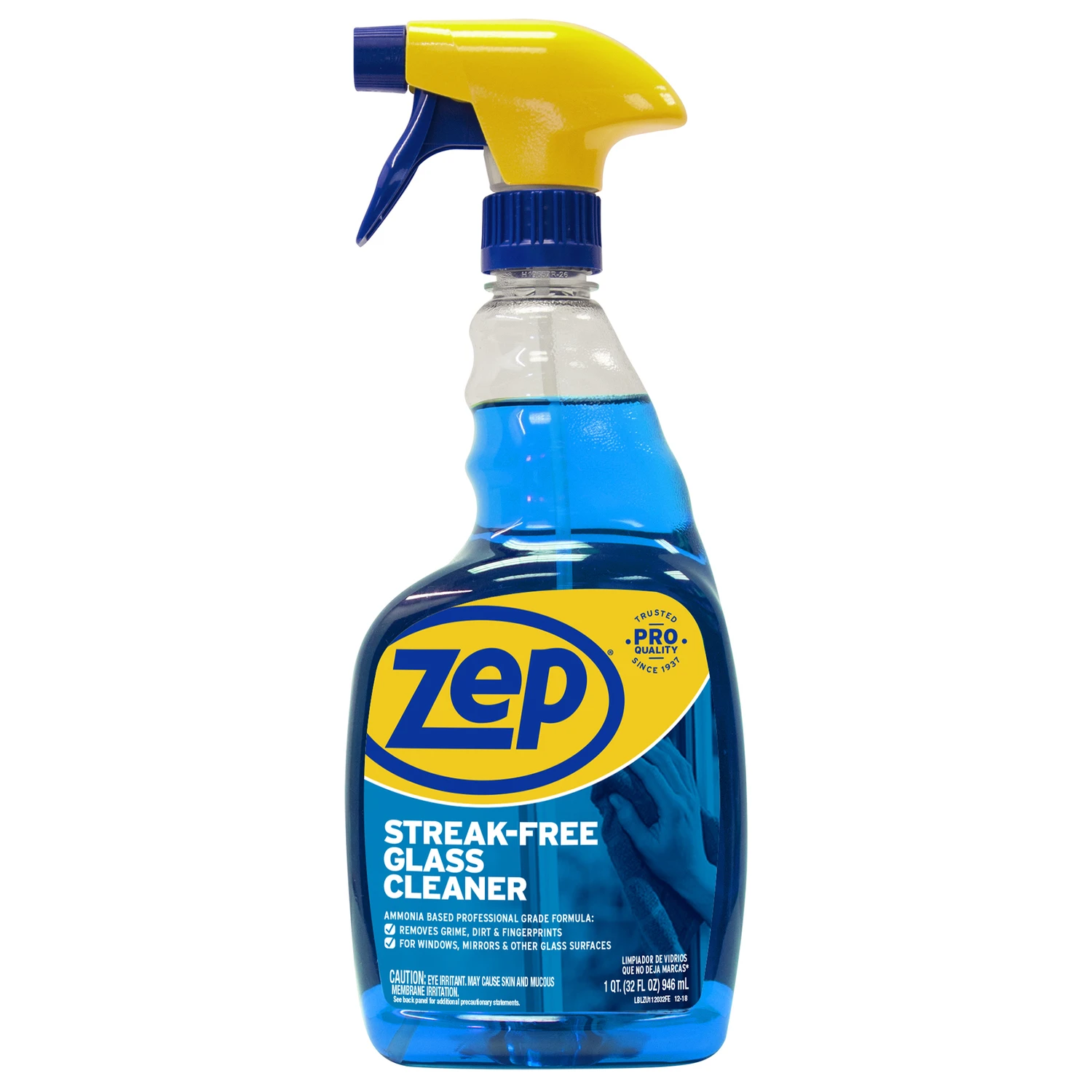 32 Oz. Heavy-duty Streak-free Glass Cleaner - Professional Strength