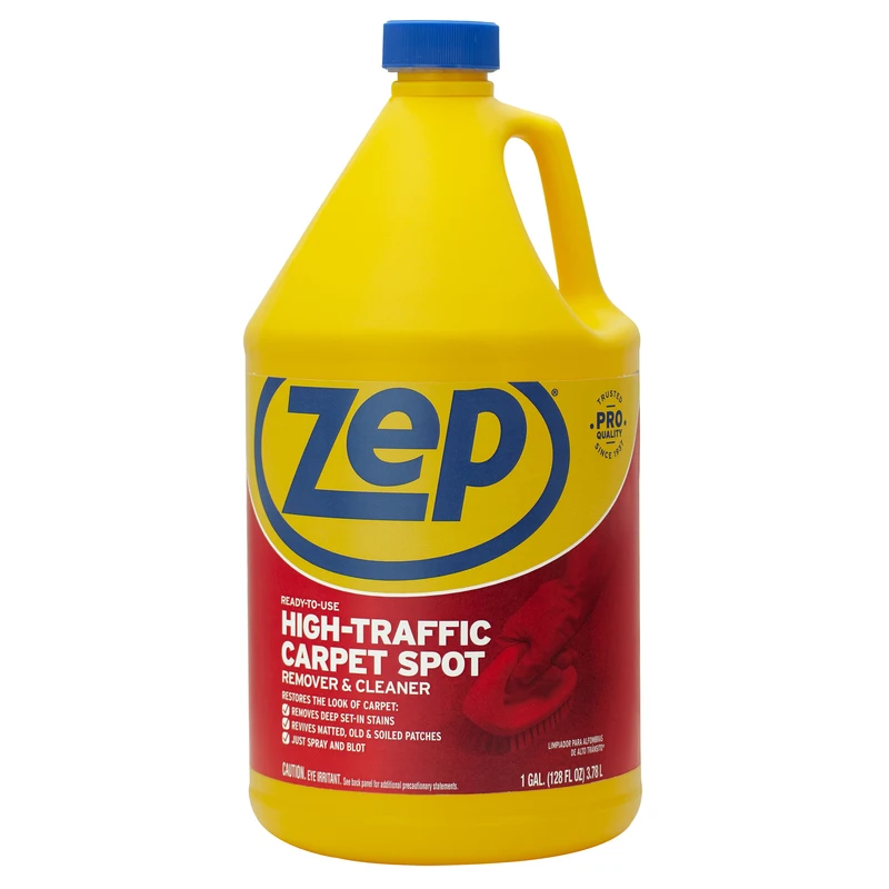 1 Gallon High Traffic Carpet Spot Remover & Cleaner - Enzyme Action Formula