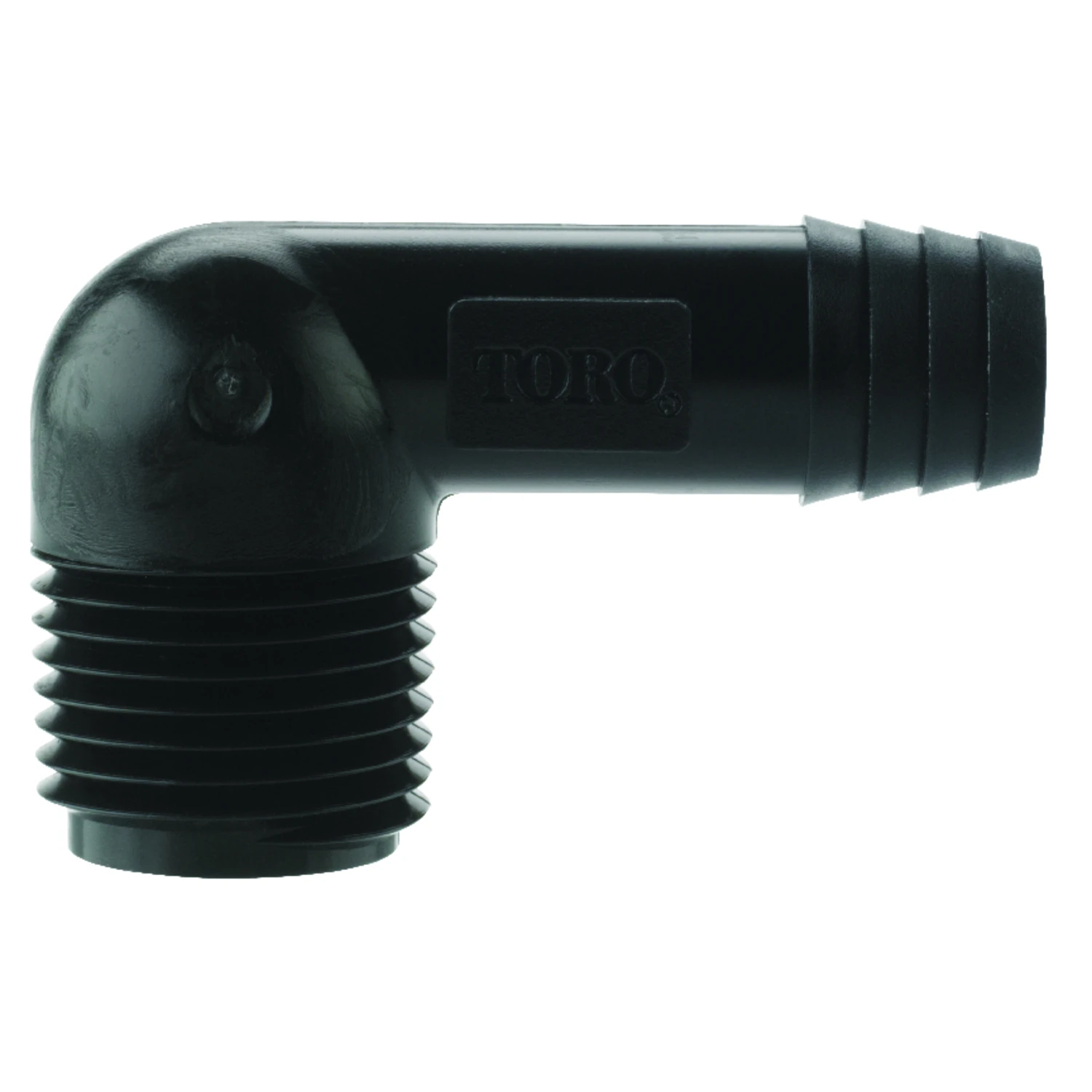 Funny Pipe 1/2 In. Mnpt X 1/2 In. Barbed Poly Elbow Connector