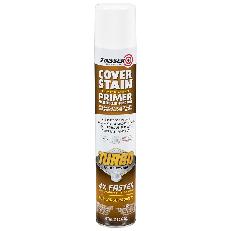 Cover Stain Primer, Oil Based, 26 oz. Turbo Spray System