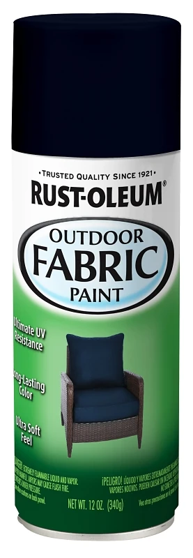 12 Oz. Flat/matte Outdoor Fabric Spray Paint, Navy 358832