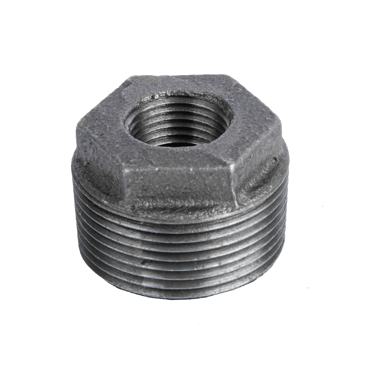 1-1/4 In. Mip X 1/2 In. D Fip Black Malleable Iron Hex Bushing