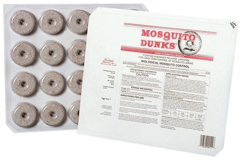 20-pack, Solid Insect Repellent Tablets, Kills Mosquito Larvae, 30 Days