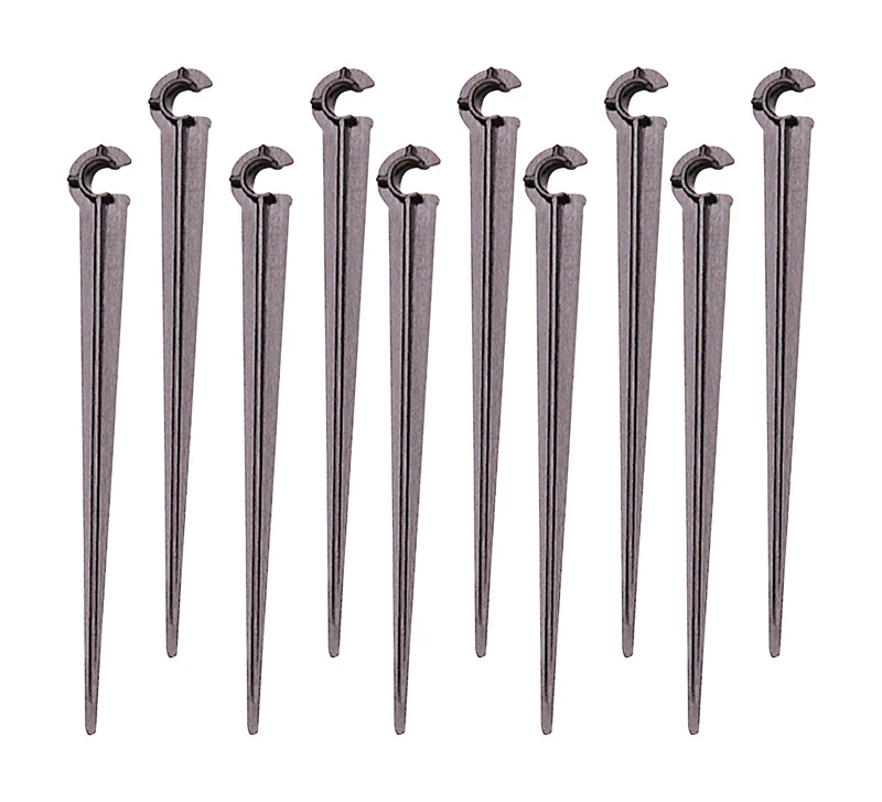 Raindrip For 1/4 in. Tubing Drip Irrigation Tubing Stake 4 in. H 10 pk