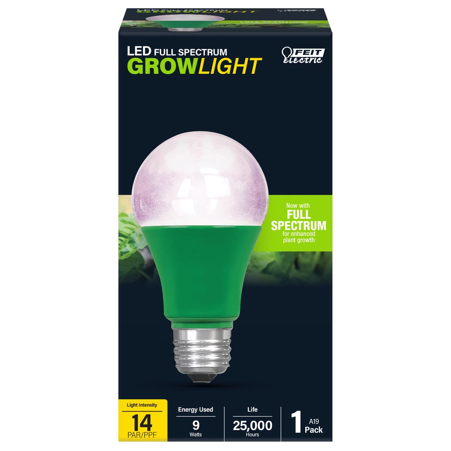 FEIT Electric 9 watts A19 LED Bulb 800 lumens White A-Line 60 Watt Equivalence