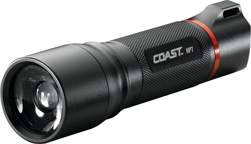 Hp7 650 Lumens Black Led Flashlight With Aaa Battery