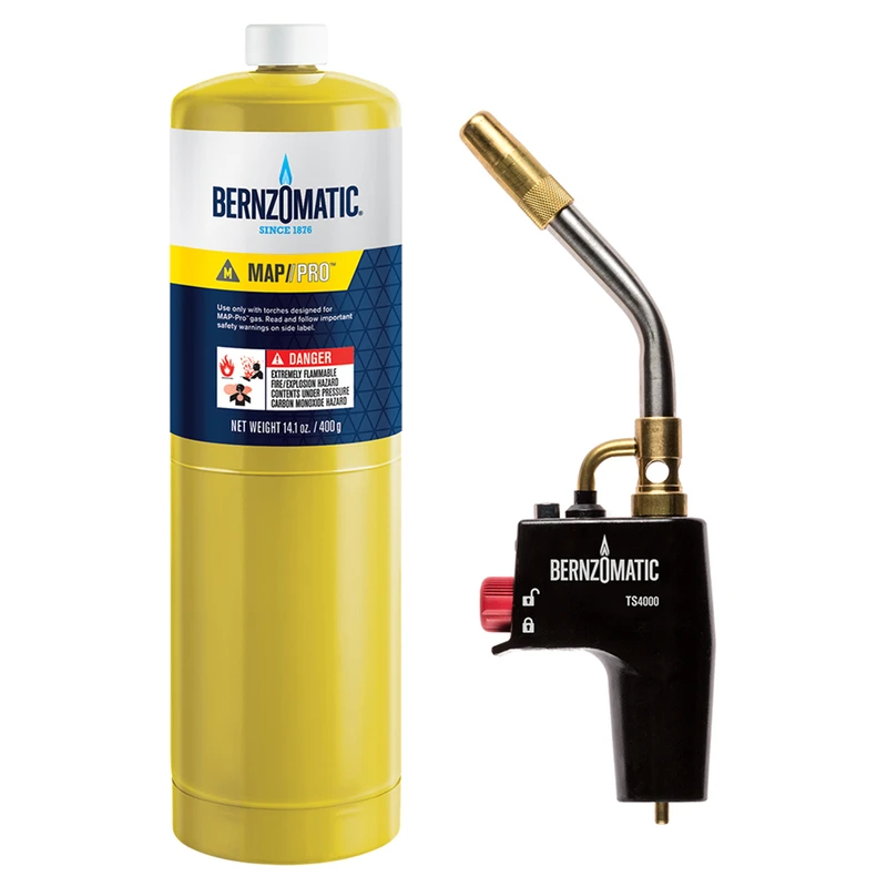 Map-pro High Heat Torch Kit With 14.1 Oz Cylinder And Swirl Flame
