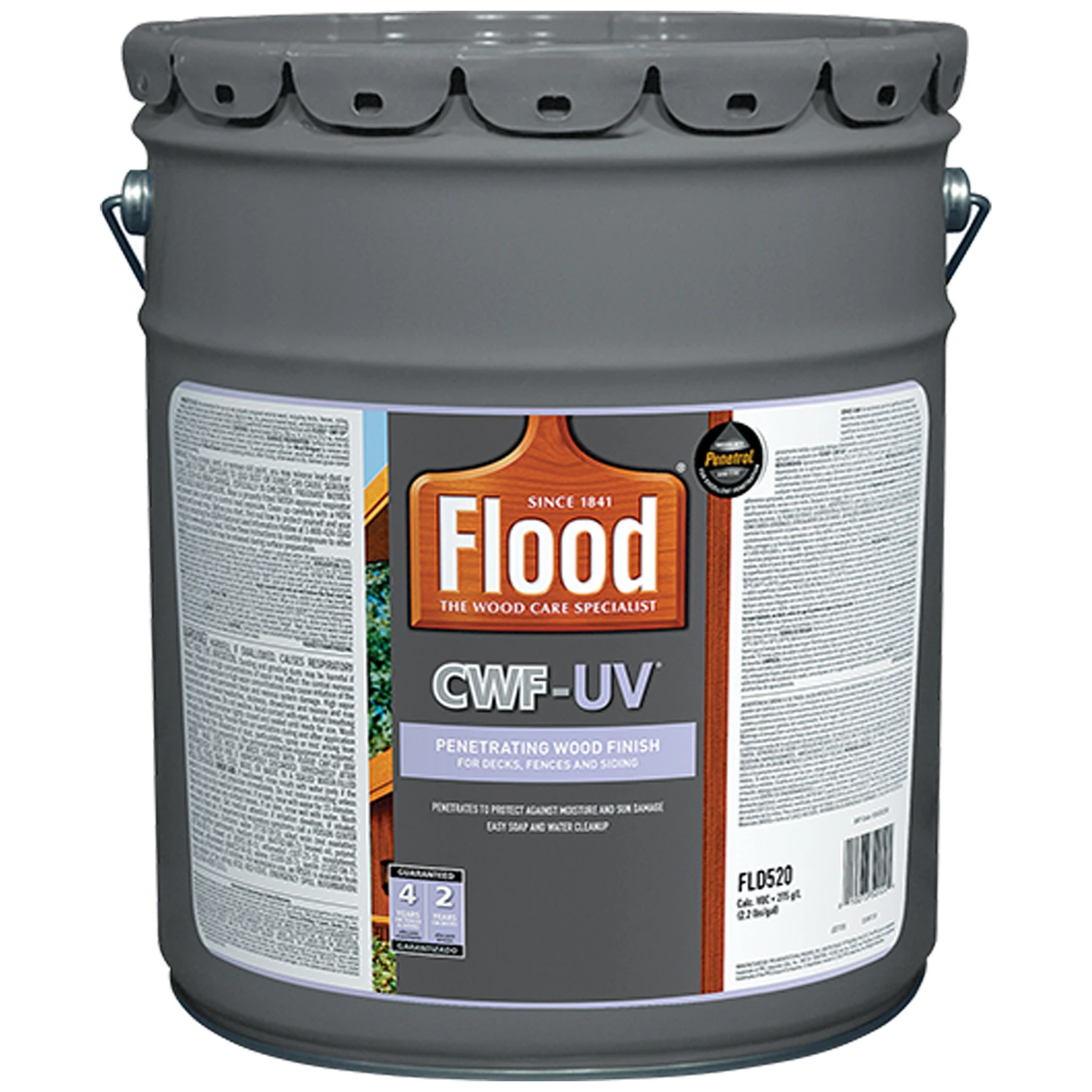 Cwf-uv Oil-modified Natural Wood Finish, 5 Gallon Container