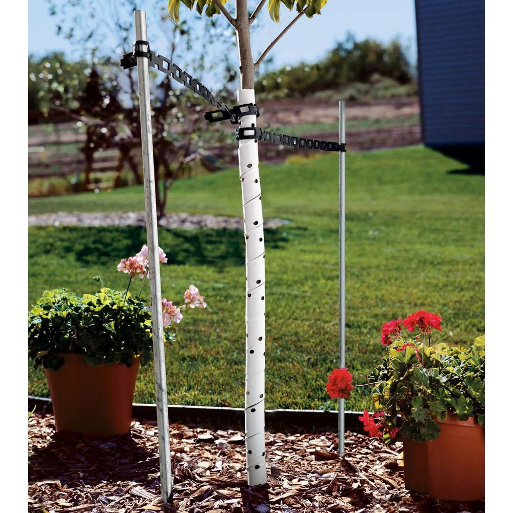 Master Mark 4 In. W. x 24 In. L. Spiral Tree Protector (2-Pack)