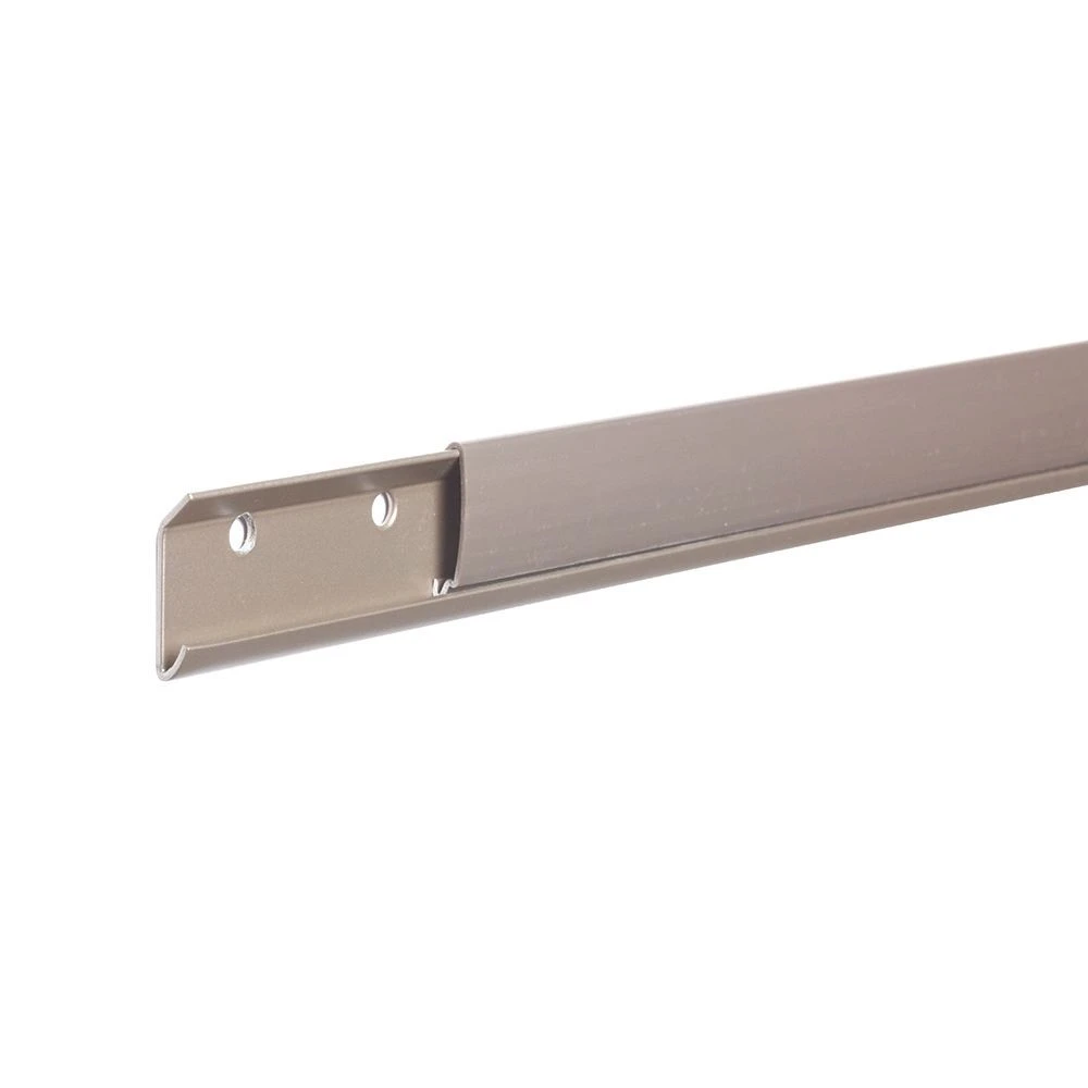Hang Rail Cover, Champagne Nickel, 22-In.