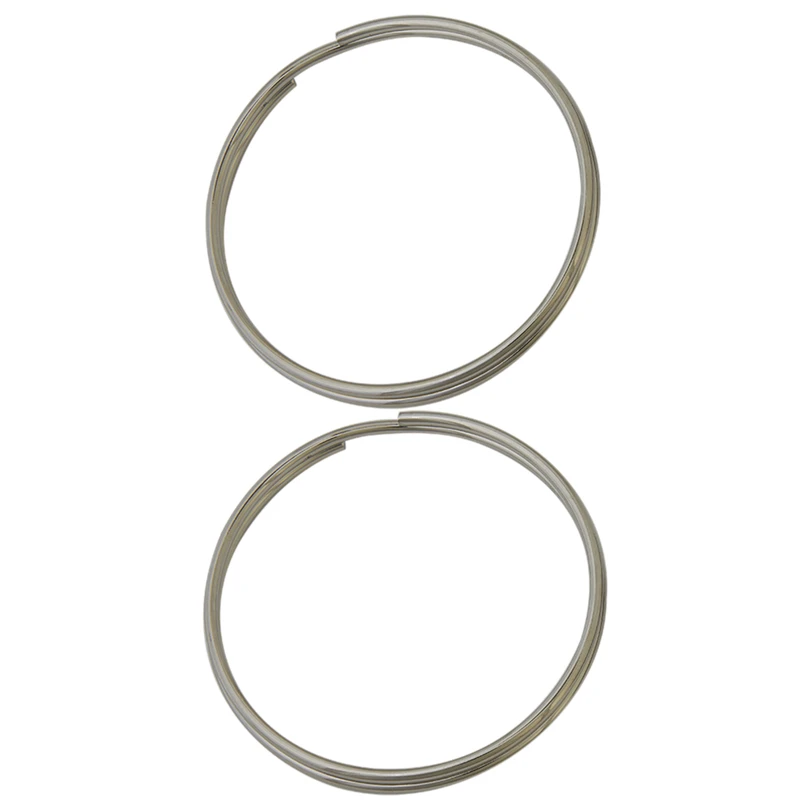 Split Key Ring, Super Size, Stainless Steel