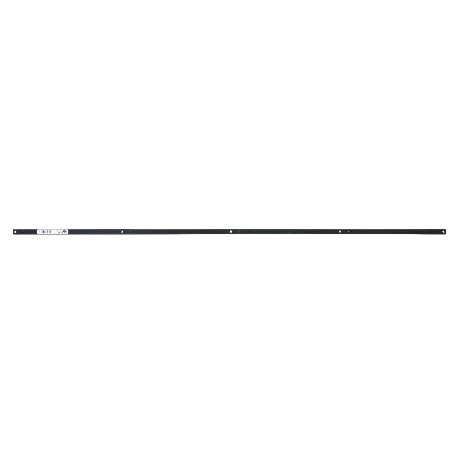 80 Series 48 In. Black Steel Adjustable Shelf Standard